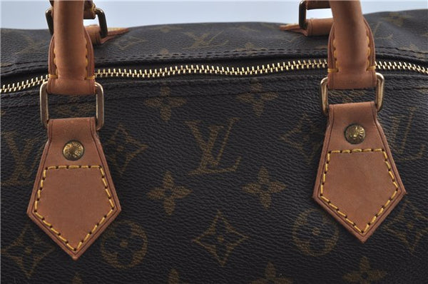 Authentic Louis Vuitton Monogram Speedy 40 Hand Bag M41522 LV H7242