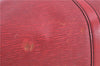 Authentic Louis Vuitton Epi Keepall 55 Boston Bag Red M42957 LV H7246