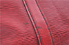 Authentic Louis Vuitton Epi Keepall 55 Boston Bag Red M42957 LV H7246