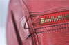 Authentic Louis Vuitton Epi Keepall 55 Boston Bag Red M42957 LV H7246