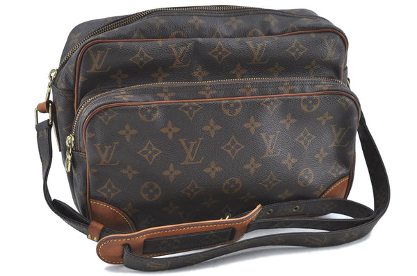 Authentic Louis Vuitton Monogram Nile Shoulder Cross Body Bag M45244 LV H7248