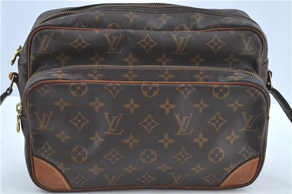 Authentic Louis Vuitton Monogram Nile Shoulder Cross Body Bag M45244 LV H7248