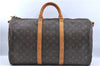 Auth LOUIS VUITTON Monogram Keepall Bandouliere 50 Boston Bag M41416 Junk H7252