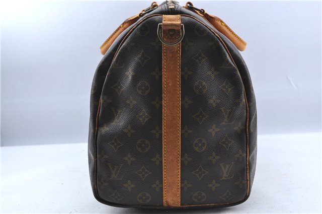 Auth LOUIS VUITTON Monogram Keepall Bandouliere 50 Boston Bag M41416 Junk H7252