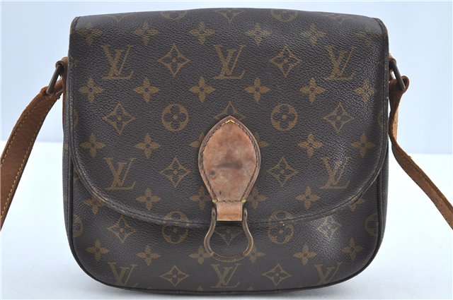 Auth LOUIS VUITTON Monogram Saint Cloud GM Shoulder Cross Bag M51242 LV H7266