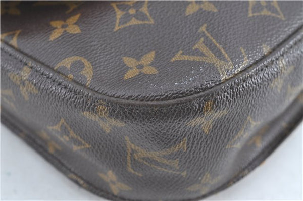 Auth LOUIS VUITTON Monogram Saint Cloud GM Shoulder Cross Bag M51242 LV H7266