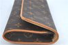 Authentic LOUIS VUITTON Monogram Pochette Twin GM Shoulder Bag M51852 LV H7271