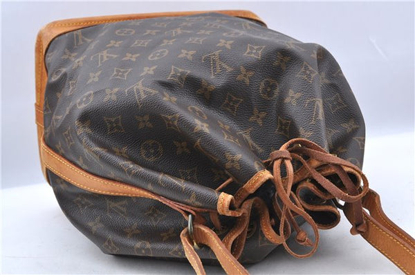 Authentic LOUIS VUITTON Monogram Noe Shoulder Bag M42224 LV H7276