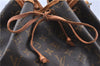 Authentic LOUIS VUITTON Monogram Noe Shoulder Bag M42224 LV H7276