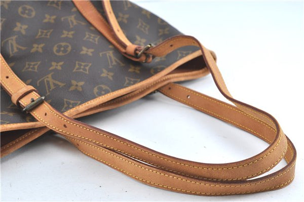 Authentic LOUIS VUITTON Monogram Bucket GM Shoulder Bag Old Model LV Junk H7277