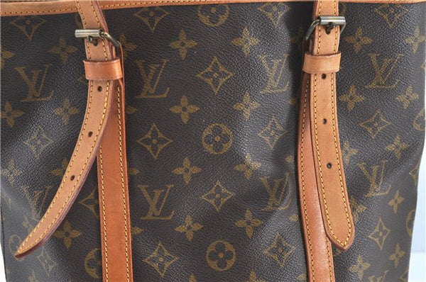 Authentic LOUIS VUITTON Monogram Bucket GM Shoulder Bag Old Model LV Junk H7277