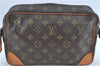 Auth LOUIS VUITTON Monogram Trocadero 27 Shoulder Cross Body Bag M51274 LV H7282