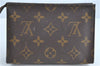 Auth LOUIS VUITTON Monogram Poche Toilette 15 Cosmetics Pouch M47546 Junk H7284