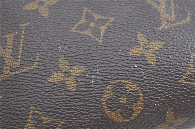 Auth LOUIS VUITTON Monogram Poche Toilette 15 Cosmetics Pouch M47546 Junk H7284