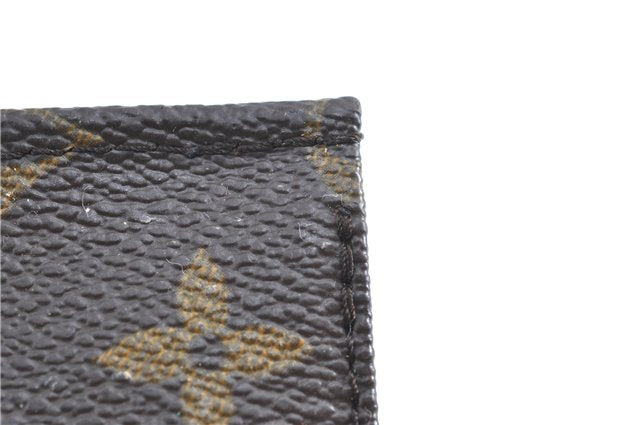 Auth LOUIS VUITTON Monogram Poche Toilette 15 Cosmetics Pouch M47546 Junk H7284