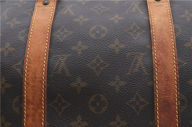 Auth LOUIS VUITTON Monogram Keepall Bandouliere 50 Boston Bag M41416 LV H7296