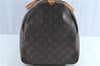 Authentic Louis Vuitton Monogram Keepall 55 Boston Bag M41424 LV H7298