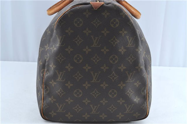 Authentic Louis Vuitton Monogram Keepall 55 Boston Bag M41424 LV H7298