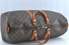 Authentic Louis Vuitton Monogram Keepall 55 Boston Bag M41424 LV H7298