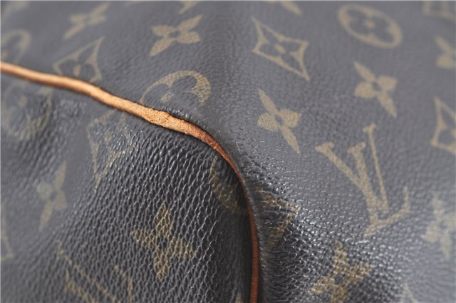 Authentic Louis Vuitton Monogram Keepall 55 Boston Bag M41424 LV H7298