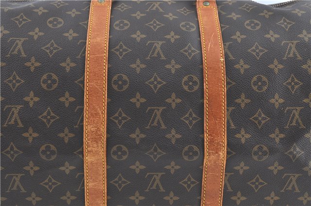 Authentic Louis Vuitton Monogram Keepall 55 Boston Bag M41424 LV H7298