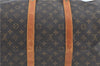 Authentic Louis Vuitton Monogram Keepall 55 Boston Bag M41424 LV H7298