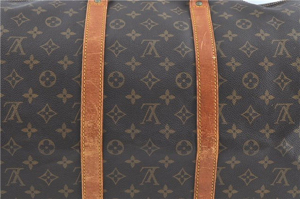 Authentic Louis Vuitton Monogram Keepall 55 Boston Bag M41424 LV H7298