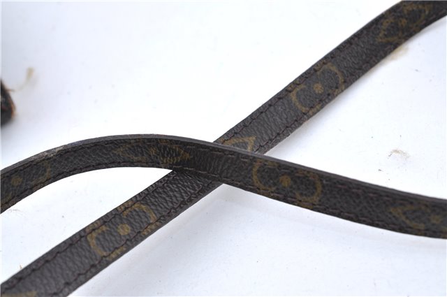 Auth Louis Vuitton Monogram Pochette Double Rabat 2Way Shoulder Cross Bag H7300