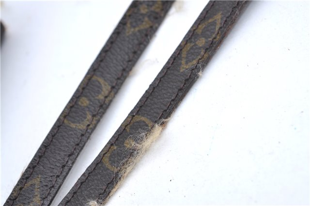 Auth Louis Vuitton Monogram Pochette Double Rabat 2Way Shoulder Cross Bag H7300