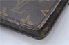 Auth Louis Vuitton Monogram Pochette Double Rabat 2Way Shoulder Cross Bag H7300