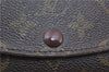 Auth Louis Vuitton Monogram Pochette Double Rabat 2Way Shoulder Cross Bag H7300
