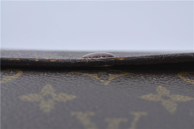 Auth Louis Vuitton Monogram Pochette Double Rabat 2Way Shoulder Cross Bag H7300