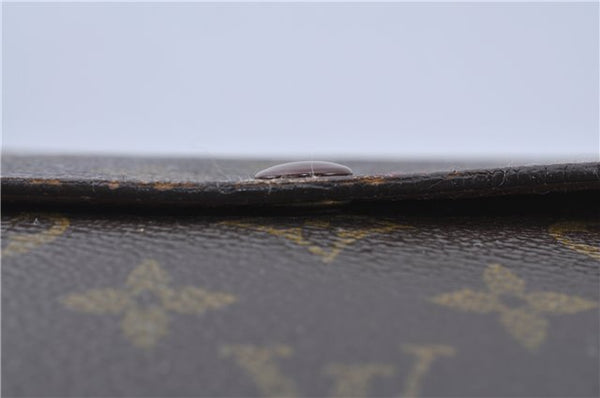 Auth Louis Vuitton Monogram Pochette Double Rabat 2Way Shoulder Cross Bag H7300