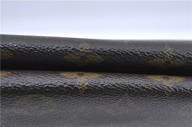 Auth Louis Vuitton Monogram Pochette Double Rabat 2Way Shoulder Cross Bag H7300