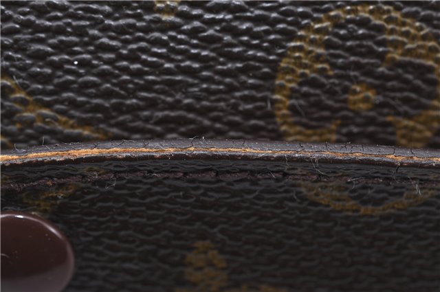 Auth Louis Vuitton Monogram Pochette Double Rabat 2Way Shoulder Cross Bag H7300