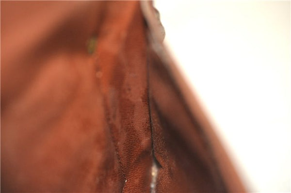 Auth Louis Vuitton Monogram Pochette Double Rabat 2Way Shoulder Cross Bag H7300