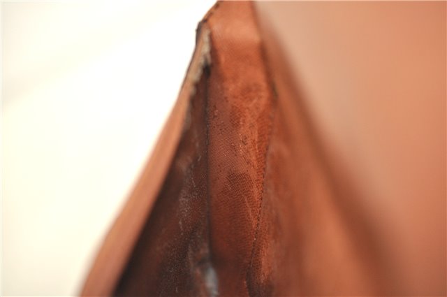 Auth Louis Vuitton Monogram Pochette Double Rabat 2Way Shoulder Cross Bag H7300