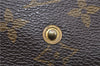 Auth Louis Vuitton Monogram Pochette Double Rabat 2Way Shoulder Cross Bag H7300