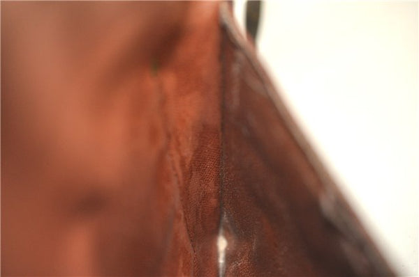 Auth Louis Vuitton Monogram Pochette Double Rabat 2Way Shoulder Cross Bag H7300