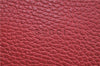 Authentic GUCCI Bamboo Tassel Clutch Hand Bag Leather 449653 Red H7310