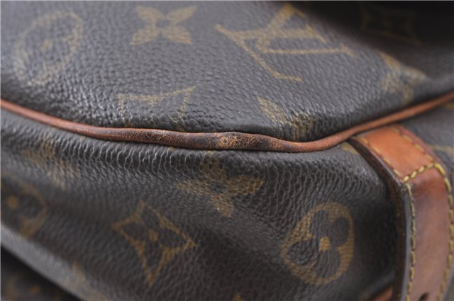 Auth LOUIS VUITTON Monogram Saumur 30 Shoulder Cross Body Bag M42256 LV H7315