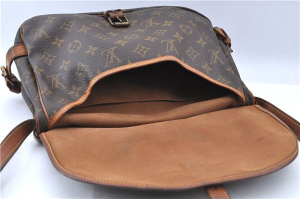 Auth LOUIS VUITTON Monogram Saumur 30 Shoulder Cross Body Bag M42256 LV H7315