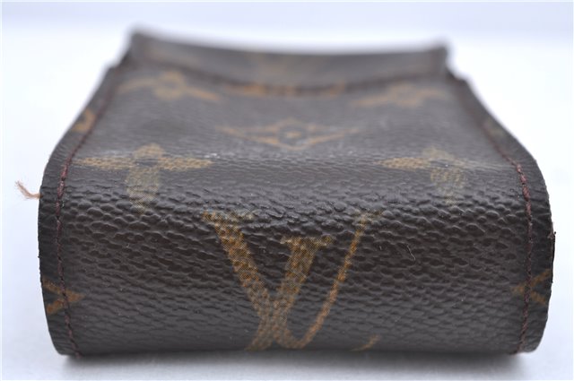 Authentic LOUIS VUITTON Monogram Etui Cigarette Case M63024 LV H7328