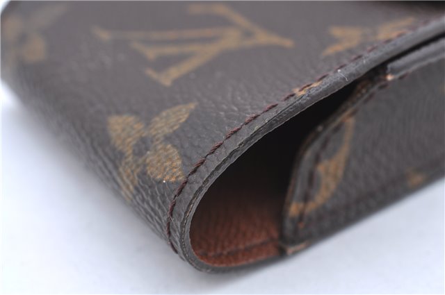 Authentic LOUIS VUITTON Monogram Etui Cigarette Case M63024 LV H7328