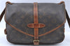 Auth LOUIS VUITTON Monogram Saumur 30 Shoulder Cross Body Bag M42256 LV H7345