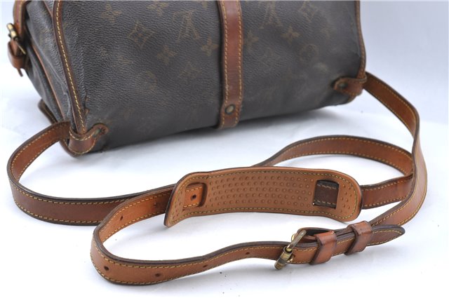 Auth LOUIS VUITTON Monogram Saumur 30 Shoulder Cross Body Bag M42256 LV H7345