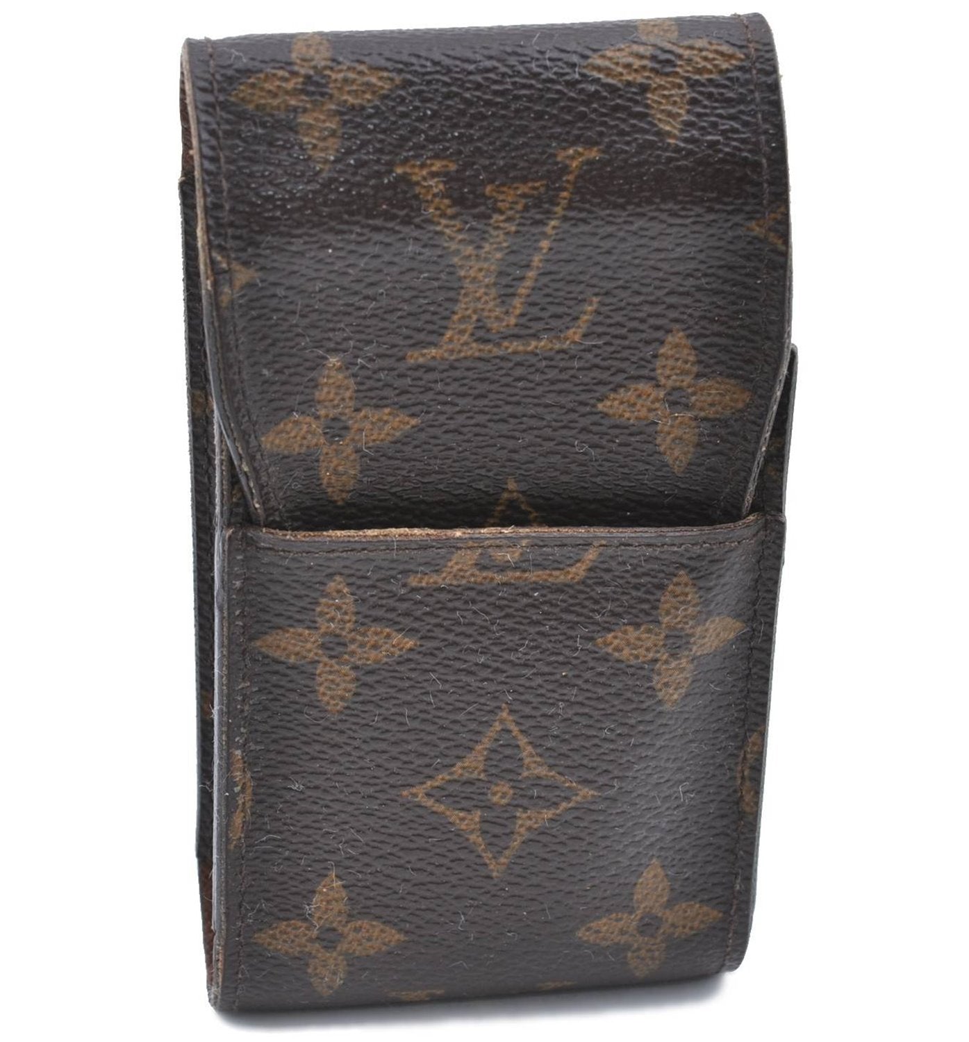Authentic LOUIS VUITTON Monogram Etui Cigarette Case M63024 LV H7352