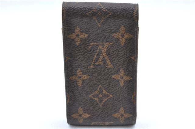 Authentic LOUIS VUITTON Monogram Etui Cigarette Case M63024 LV H7352