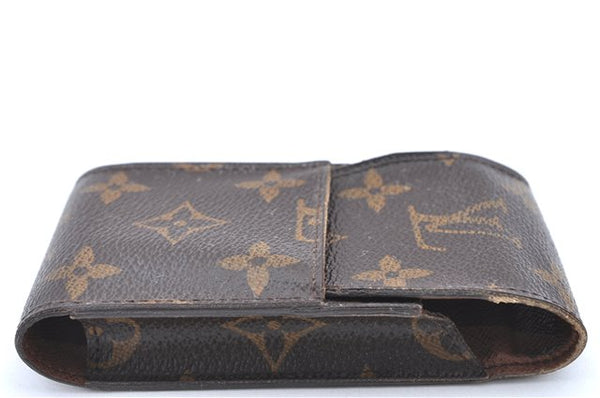 Authentic LOUIS VUITTON Monogram Etui Cigarette Case M63024 LV H7352