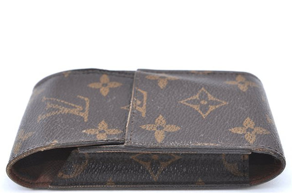 Authentic LOUIS VUITTON Monogram Etui Cigarette Case M63024 LV H7352